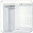 Murphy Bed Bedside Shelves Wardrobe Space-Saving Practical Functional Design,Twin