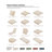 Pina Outdoor Lounge Chair Seat Cushion-71192450-71192456