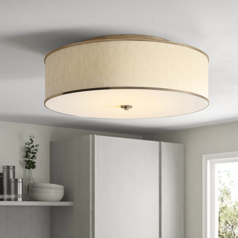 Plafonnier semi-encastré à 5 lumières 30,25 Deeann, Or