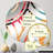 Multicolor Feather Fury - Centre Wave Decorative Mirror-101222062