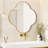 Aluminum Wavy Wall Mirror-97817012-97817013