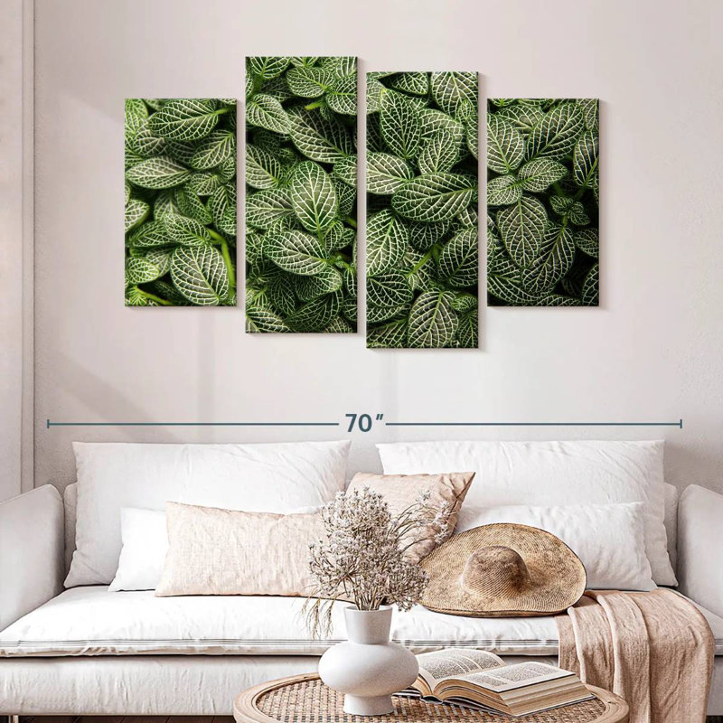 Harnek Green Nerve Plant, 32" H x 52" W