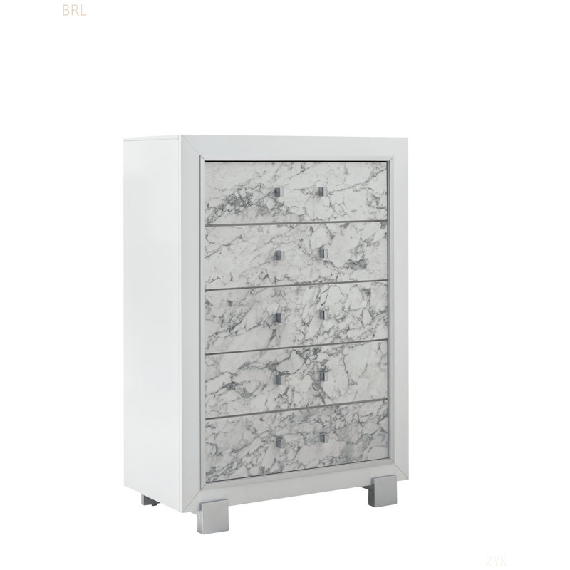 MARBLE WHITE CHEST