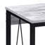 Bureau d'écriture 35,5 "avec base en métal
