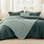 Lit toutes saisons Boho Best Bed dans un sac avec jeté et coussin décoratif, édredon léger - 89GSM-110508853-110508848