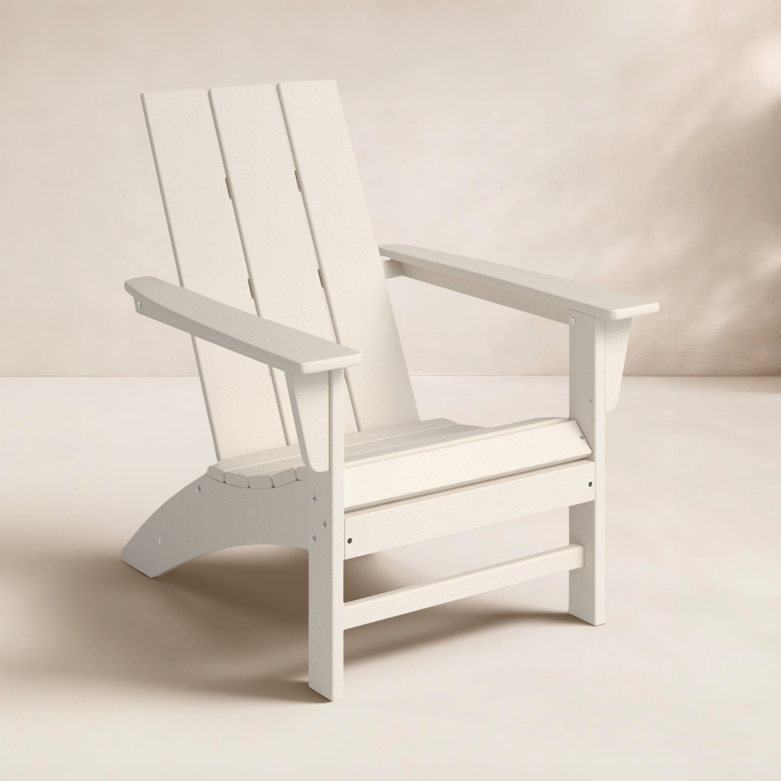 POLYWOOD® Modern Adirondack Chair, Sand