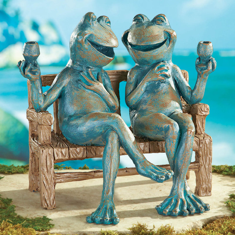Frog No Additional Durability Garden Statue