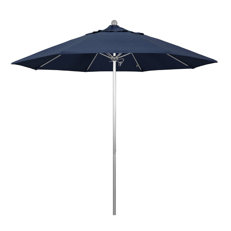 Parasol de marché 9 pi Hibo, Spectre indigo Sunbrella®