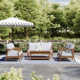 Akiva 6 - Person Patio Conversation Sets with Cushions