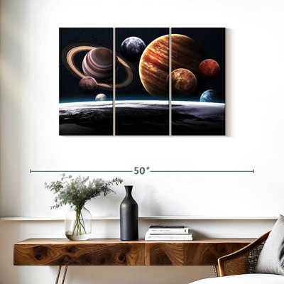 Oberle vue des planètes depuis la terre