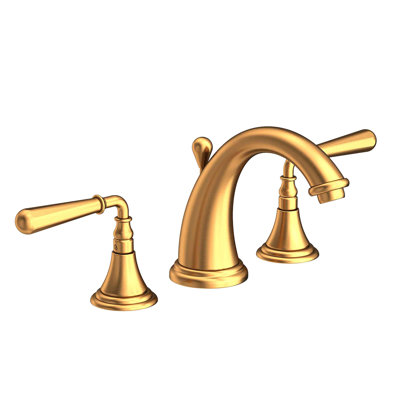 Bevelle Widespread Bathroom Faucet with Drain Assembly