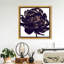 Pivoine noire - Impression sur toile-80844204-80844205