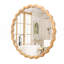 Miroir mural rond 27,5 pouces pour meuble-lavabo