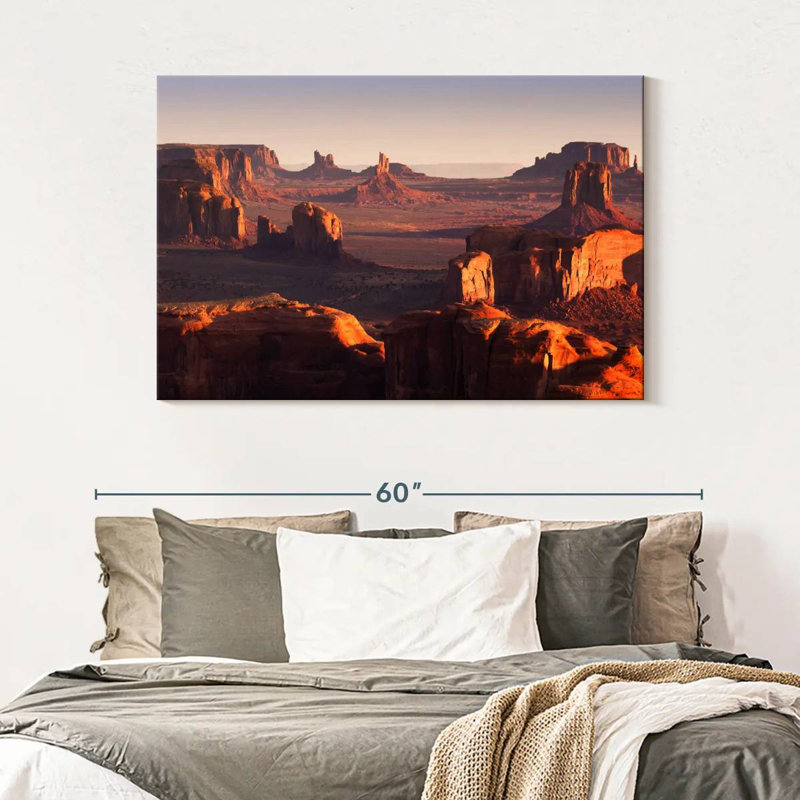 Alvord Radiant Monument Valley, H 32 po x l 48 po