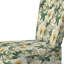 Chaise d'appoint rembourrée Boho Botanical Oasis Palm III
