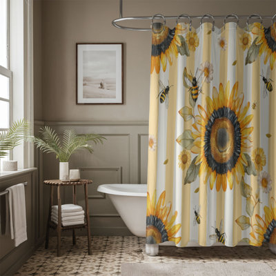 Rideau de douche Bee Bloom - Premium