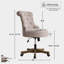 Chaise de bureau pivotante Asyra-369831833
