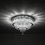 Crystal Semi Flush Mount