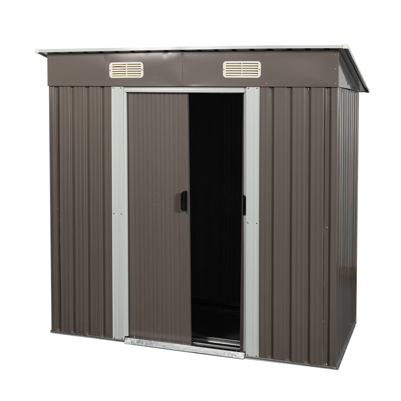 6 ft. x 4 ft. Metal Tool Shed