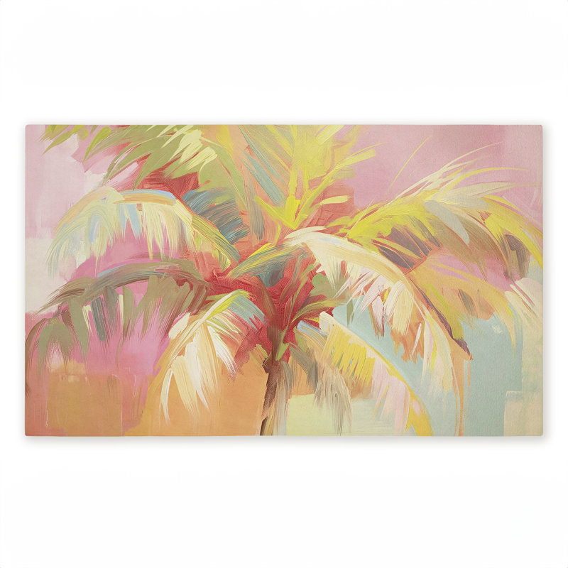  Tapis de porte Pastel Fan Brushstrokes