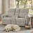 Callendale Power Reclining 2-Seater Sofa With Storage Console & Dual USB & Type-C Chargers-1139057068