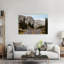The Road To The Snowies Serene Abstract Contemporary Pine Forest Landscape Wall Art Print 1 Piece Wrapped Canvas Wall Art-1458098022