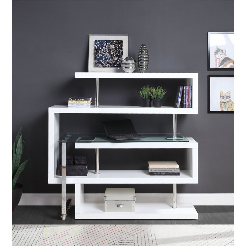 L-Shaped Desk,Writing Desk ,Office Desk, White
