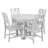 Somil Round Dining Set with Leaf,dining table set,dining room set-98420056