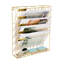 Metal Wall Organizer with Wall Baskets