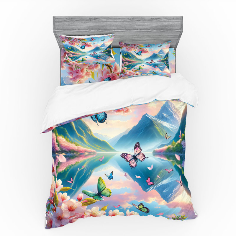 Polyester Not Solid Colour Duvet Cover, California King Duvet Cover + 3 Additional Pieces