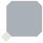 Vaudeville Octagon Humo W/Taco 7-7/8 In. X 7-7/8 In. Porcelain Floor And Wall Tile-112831865