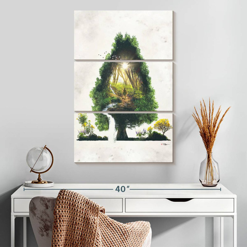Kelan Road Not Taken, 32" H x 20" W