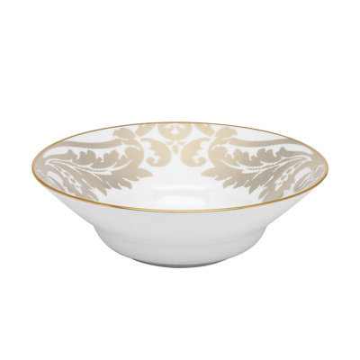 Damassé Ritz Paris Porcelain Salad Bowl