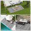 Tapis d'extérieur réversible Outsunny
