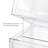 Rebrilliant Stackable, Double Magnetic Doors, Organizer & Shoebox, Clear, 2-pack