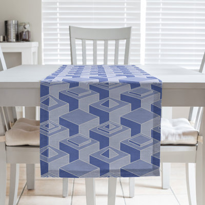 Classic Skyscrapers Table Runner