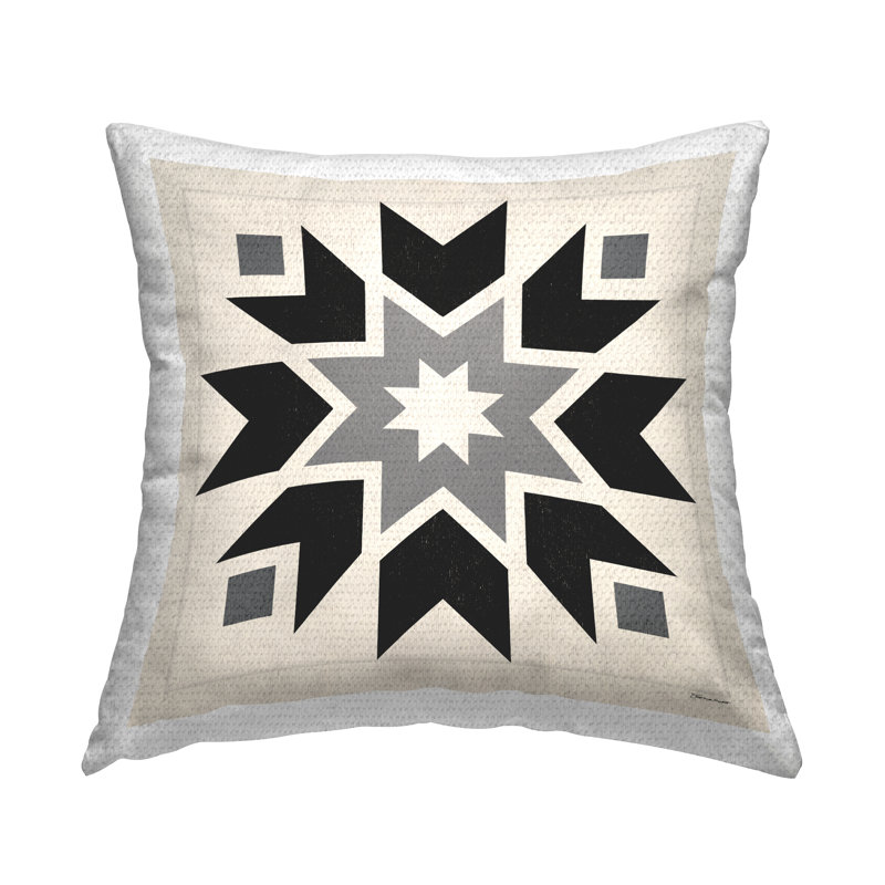 Geometric Outdoor Throw Pillow