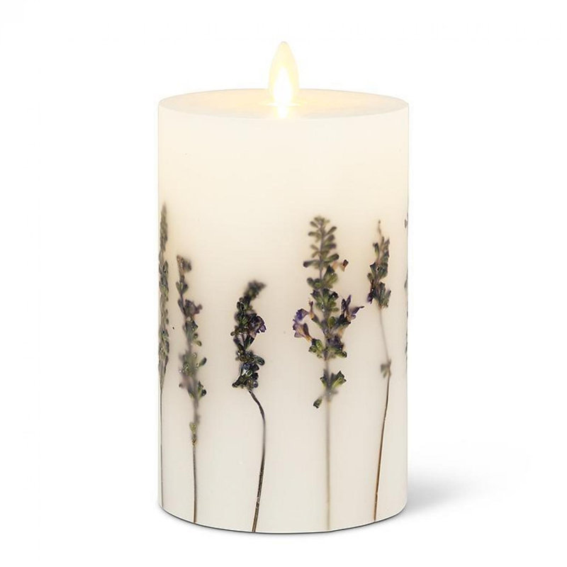 Bougie sans flamme Reallite, 6 po x 3,5 po sans flamme
