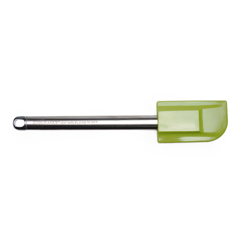Design Imports Silicone Spatula, Blue, 2" W x 10" L