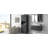 Tall Bathroom Cabinet with Laundry Basket-958701001