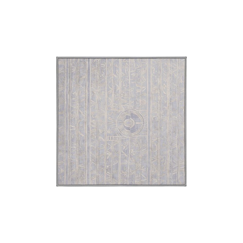 Silky Soft Plush Pink Area Rug, Square 6'