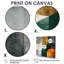 Nuallan géométrique or vert et gris forme pure I - art géométrique abstrait-190206503-190206505-190206504