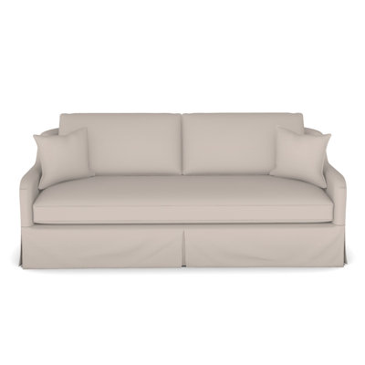 Fisher Waterfall Skirt Bench Seat Sofa