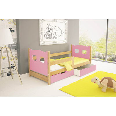 Hildulf European Toddler (80 X 180cm) 2 Drawer Bed and Mattress by Harriet Bee