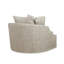 Century Home Elegance Fabric Swivel Chair