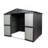 Outdoor Storage Shed,Metal Outside Sheds&Outdoor Storage Galvanized Steel,Tool Shed With Lockable Double Door For Patio,Backyard,Garden,Lawn-113816241-108963483