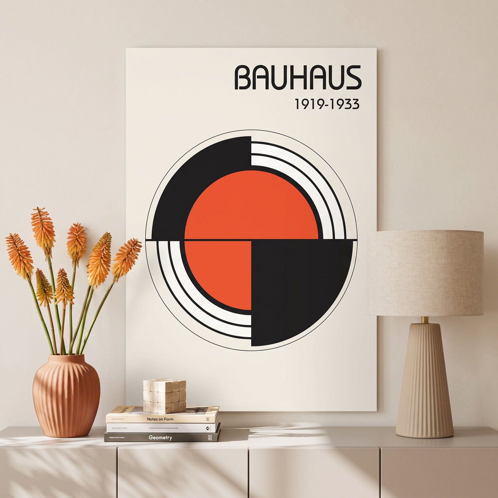 Bauhaus 1 Print by Design Fabrikken, 24" H x 16" W x 0.2" D