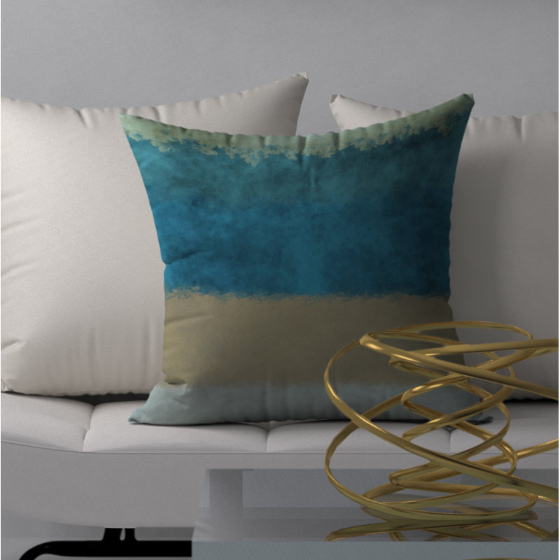 Housse de coussin décorative carrée en santé admirable, 20 po x 20 po