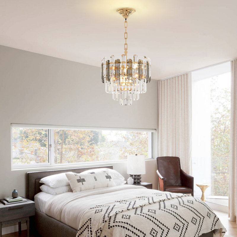Lustre en cristal à 4 lumières Kronberg