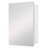 16 x 26 Inches Medicine Cabinet with Beveled Frameless Mirror& Removable Shelves, Recess or Surface Mount,Already Assembly-2132116889